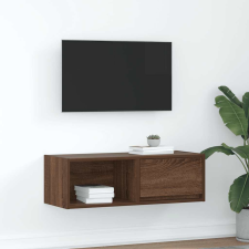 vidaXL barna tölgy színű szerelt fa TV-szekrény 80x31x25,5 cm bútor