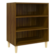 vidaXL barna tölgyszínű forgácslap tálalószekrény 57 x 35 x 70 cm  (813190) bútor