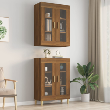 vidaXL barna tölgyszínű függő faliszekrény 69,5 x 34 x 90 cm bútor