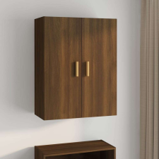 vidaXL barna tölgyszínű függő faliszekrény 69,5 x 34 x 90 cm bútor