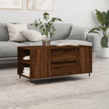 vidaXL barna tölgyszínű műfa dohányzóasztal 102 x 44,5 x 50 cm bútor