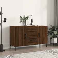 vidaXL barna tölgyszínű műfa tálalószekrény 100 x 36 x 60 cm bútor