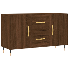 vidaXL barna tölgyszínű műfa tálalószekrény 100 x 36 x 60 cm (828155) bútor