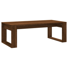 vidaXL barna tölgyszínű szerelt fa dohányzóasztal 102x50x35 cm (823365) bútor