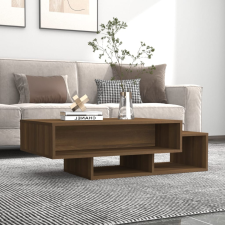 vidaXL barna tölgyszínű szerelt fa dohányzóasztal 105x55x32 cm bútor