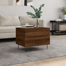 vidaXL barna tölgyszínű szerelt fa dohányzóasztal 60x44,5x45 cm bútor
