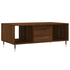 vidaXL barna tölgyszínű szerelt fa dohányzóasztal 90x50x36,5 cm (830587) bútor