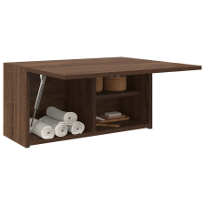 vidaXL barna tölgyszínű szerelt fa fali fürdőszobaszekrény 60x25x30 cm fürdőszoba bútor