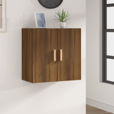 vidaXL barna tölgyszínű szerelt fa faliszekrény 60 x 30 x 60 cm bútor