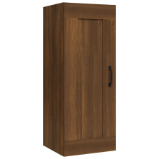 vidaXL barna tölgyszínű szerelt fa függőszekrény 35 x 34 x 90 cm (817455) bútor
