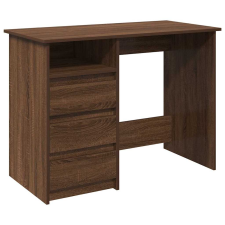 vidaXL barna tölgyszínű szerelt fa íróasztal 102x50x75 cm (860469) íróasztal
