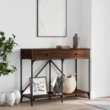 vidaXL barna tölgyszínű szerelt fa tálalóasztal 100 x 39 x 78,5 cm bútor