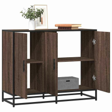 vidaXL barna tölgyszínű szerelt fa tálalószekrény 94x35x76 cm bútor