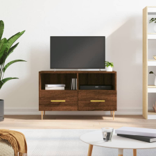 vidaXL barna tölgyszínű szerelt fa TV-szekrény 80 x 36 x 50 cm bútor