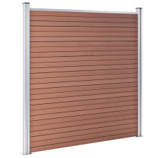 vidaXL barna WPC kerítéspanel 1045 x 186 cm (3053211) kerti bútor