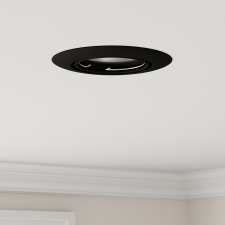 vidaXL Beépített Spotlámpák 24 db Kerek GU10 Fekete Ø90 mm Acél világítás
