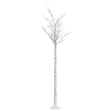 vidaXL bel- és kültéri fűzfa karácsonyfa 200 kék fényű LED-del 2,2 m (328686) műfenyő