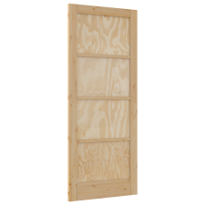 vidaXL Beltéri Ajtó "ORKDAL" 83x202x4 cm Tömbfa Fenyő (4102665) nyílászáró