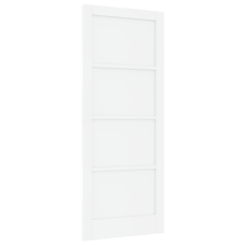 vidaXL Beltéri Ajtó 'ORKDAL'Fehér 86x211x4 cm Tömör Fenyő (4102674) nyílászáró