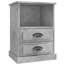 vidaXL betonszürke éjjeliszekrény 43 x 36 x 60 cm (816336) bútor