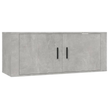 vidaXL betonszürke fali TV-szekrény 100x34,5x40 cm (816636) bútor