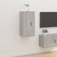 vidaXL betonszürke fali TV-szekrény 40 x 34,5 x 80 cm bútor