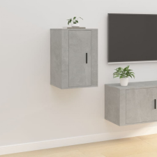 vidaXL betonszürke fali TV-szekrény 40x34,5x60 cm bútor