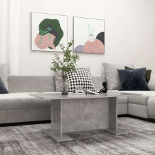 vidaXL betonszürke forgácslap dohányzóasztal 103,5 x 60 x 40 cm bútor