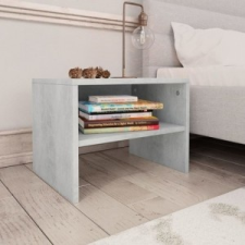 vidaXL Betonszürke forgácslap éjjeliszekrény 40 x 30 x 30 cm bútor