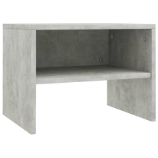 vidaXL betonszürke forgácslap éjjeliszekrény 40 x 30 x 30 cm (800071) bútor
