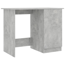 vidaXL betonszürke forgácslap íróasztal 100 x 50 x 76 cm (801084) bútor