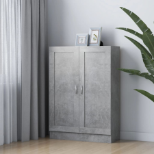 vidaXL betonszürke forgácslap könyvszekrény 82,5 x 30,5 x 115 cm bútor