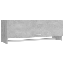vidaXL betonszürke forgácslap ruhásszekrény 100 x 32,5 x 35 cm (808237) bútor