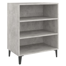 vidaXL betonszürke forgácslap tálalószekrény 57 x 35 x 70 cm (806062) bútor