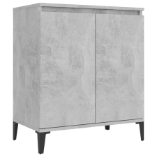vidaXL betonszürke forgácslap tálalószekrény 60 x 35 x 70 cm (806080) bútor