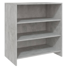 vidaXL betonszürke forgácslap tálalószekrény 70 x 40,5 x 75 cm  (809759) bútor