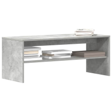 vidaXL betonszürke forgácslap TV-szekrény 100 x 40 x 40 cm bútor