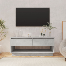 vidaXL Betonszürke forgácslap TV-szekrény 102 x 41 x 44 cm bútor