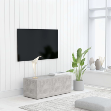 vidaXL betonszürke forgácslap TV-szekrény 80 x 34 x 30 cm bútor