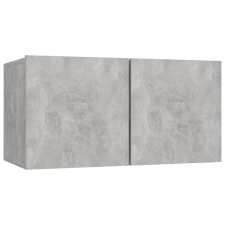 vidaXL betonszürke függő TV-szekrény 60 x 30 x 30 cm (804520) bútor