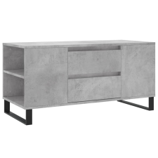 vidaXL betonszürke műfa dohányzóasztal 102x44,5x50 cm (831008) bútor