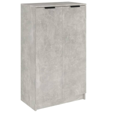 vidaXL betonszürke szerelt fa cipősszekrény 59 x 35 x 100 cm (811443) bútor