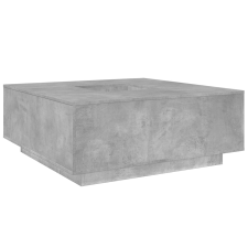 vidaXL betonszürke szerelt fa dohányzóasztal 100x100x40 cm (3284052) bútor