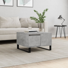 vidaXL betonszürke szerelt fa dohányzóasztal 55x55x36,5 cm bútor