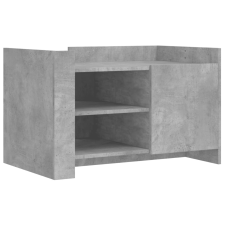 vidaXL betonszürke szerelt fa dohányzóasztal 80 x 50 x 50 cm (848356) bútor