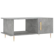 vidaXL betonszürke szerelt fa dohányzóasztal 90 x 50 x 40 cm (829480) bútor