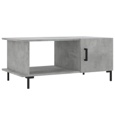 vidaXL betonszürke szerelt fa dohányzóasztal 90 x 50 x 40 cm (829496) bútor