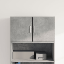 vidaXL betonszürke szerelt fa faliszekrény 70 x 42,5 x 40 cm bútor