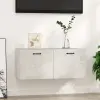 vidaXL betonszürke szerelt fa faliszekrény 80 x 35 x 36,5 cm