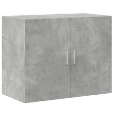 vidaXL betonszürke szerelt fa faliszekrény 80 x 42,5 x 64 cm (846134) bútor